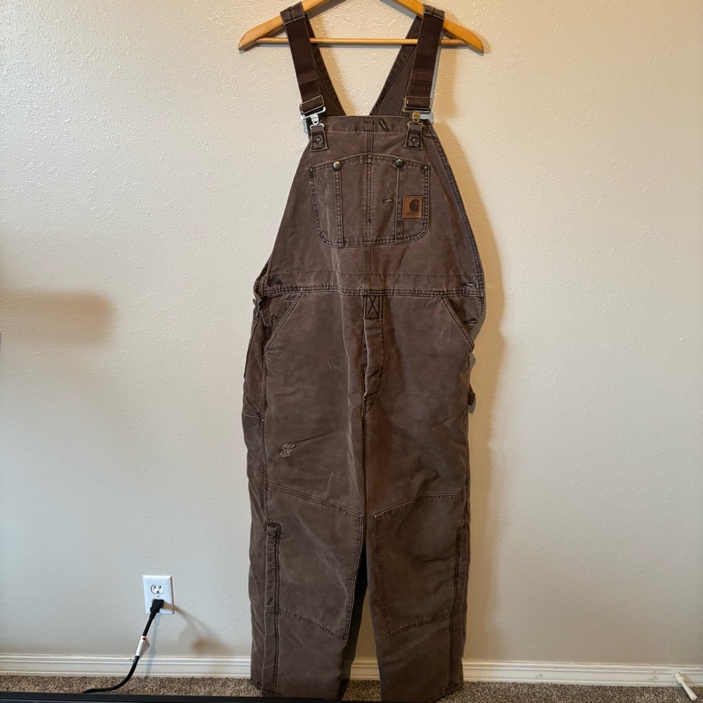 Carhartt insulated overalls